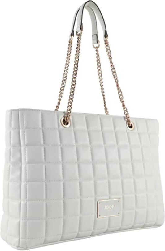 Strellson Leren Dames Shopper Tas Wit White Dames