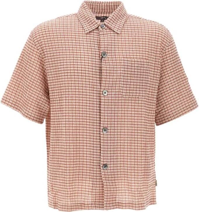 Stüssy Short Sleeve Shirts Meerkleurig Heren