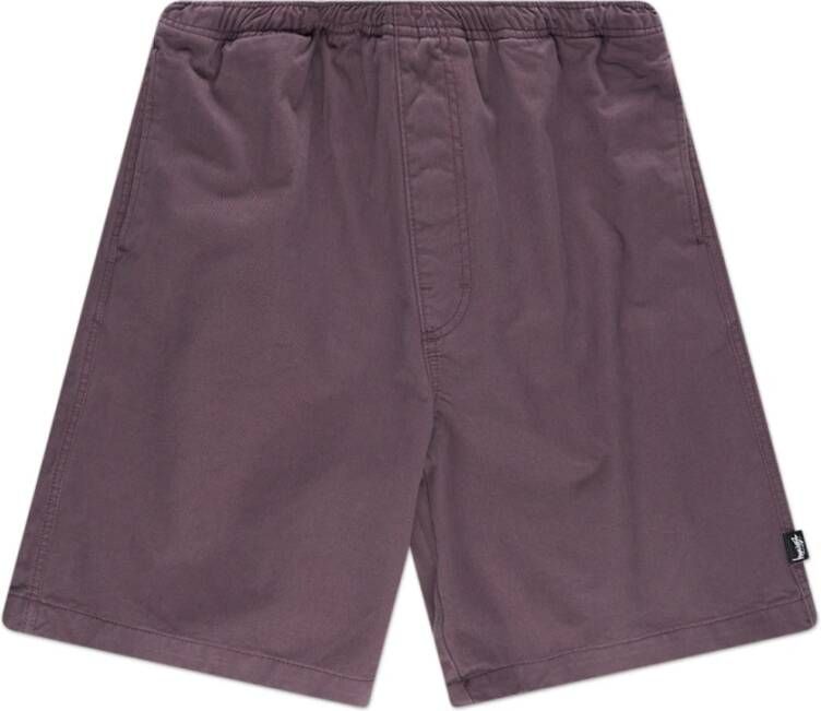 Stüssy Shorts Purple Heren