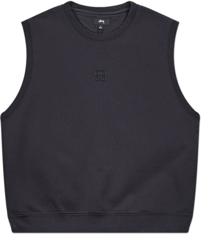 Stüssy Sleeveless Knitwear Zwart Heren