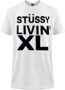 Stüssy T-shirt Wit Heren