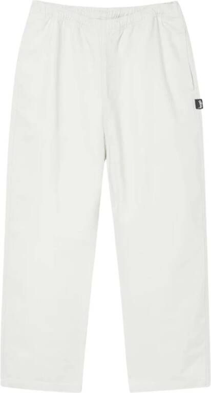 Stüssy Wide Trousers Beige Heren