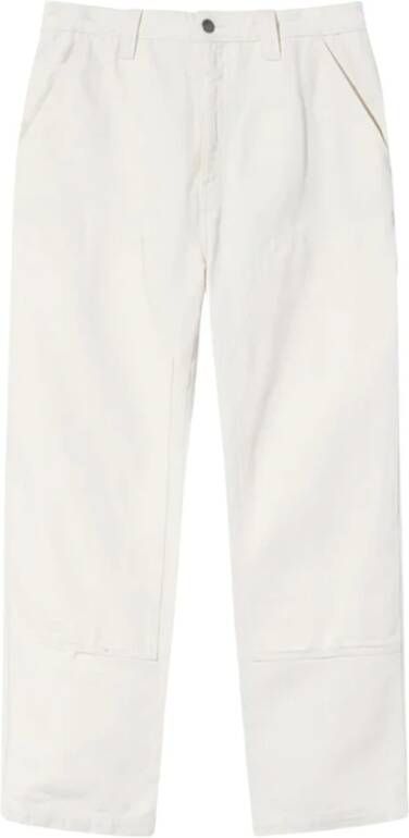 Stüssy Wide Trousers Beige Heren