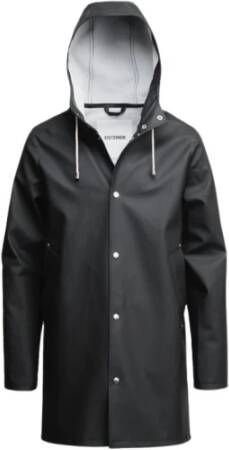 Stutterheim A-Lijn Warme Winter Regenjas Black Dames