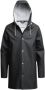 Stutterheim A-Lijn Warme Winter Regenjas Black Dames - Thumbnail 1