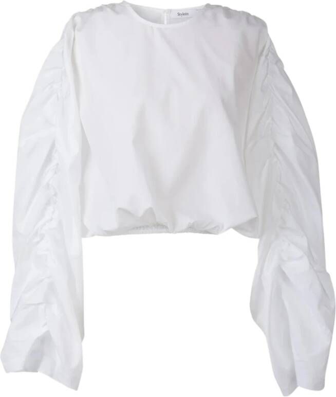 Stylein Veelzijdige blouses voor de moderne vrouw White Dames