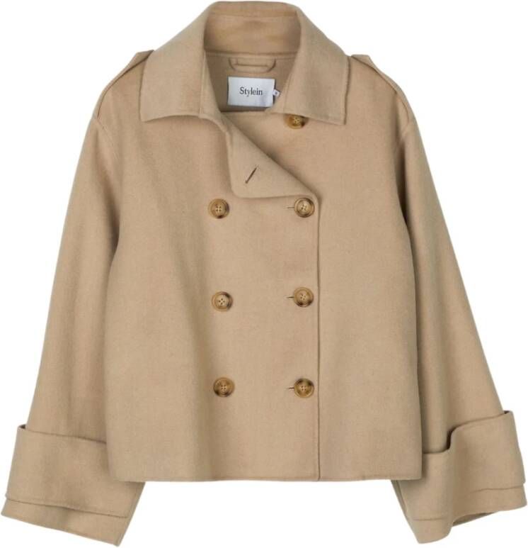 Stylein Lichtgewicht jassen Beige Dames