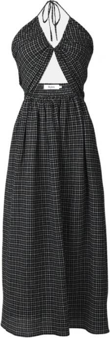 Stylein Moderne Midi Jurken Collectie Black Dames