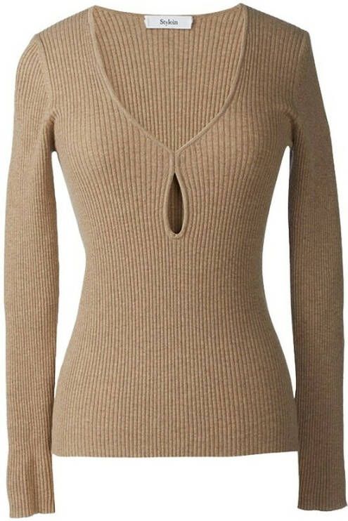 Stylein Stijlvolle en veelzijdige blouses Brown Dames