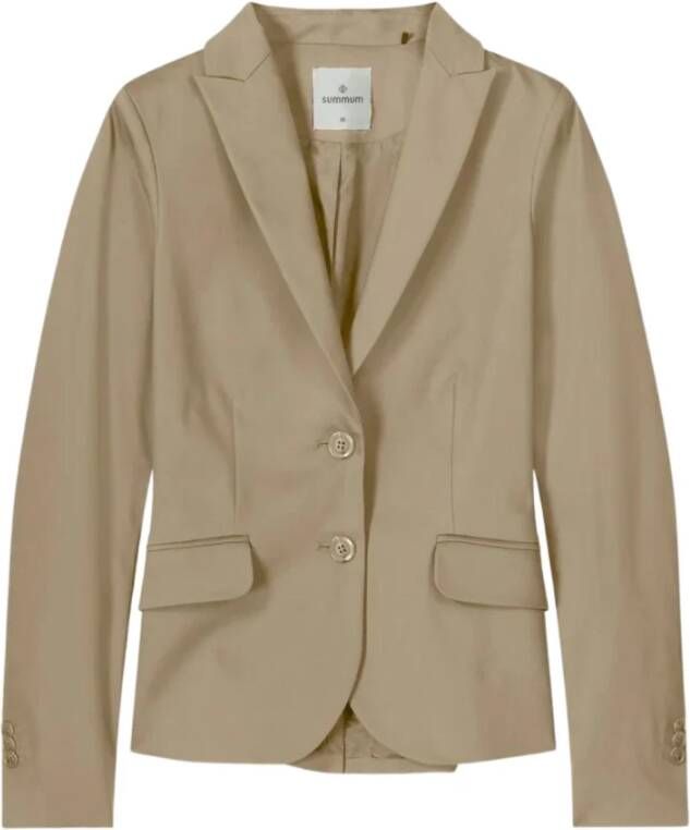 Summum Woman Blazerjas Beige Dames