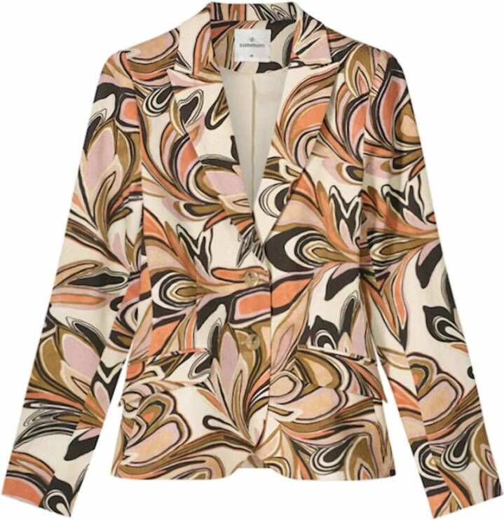 Summum Woman Blazerjas Beige Dames