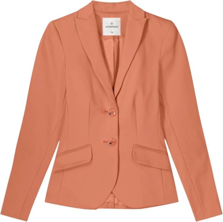 Summum Woman Blazerjas Oranje Dames