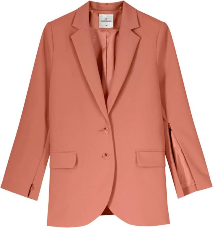 Summum Woman Blazerjas Oranje Dames