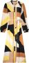 Summum Woman blousejurk met grafische print en ceintuur multi - Thumbnail 2