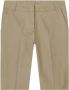 LEMAIRE Straight mid waist broek Bruin - Thumbnail 1