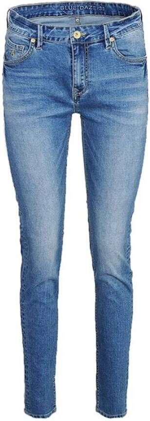 Summum Woman Skinny Pure Stretch Denim Jeans Blauw Dames