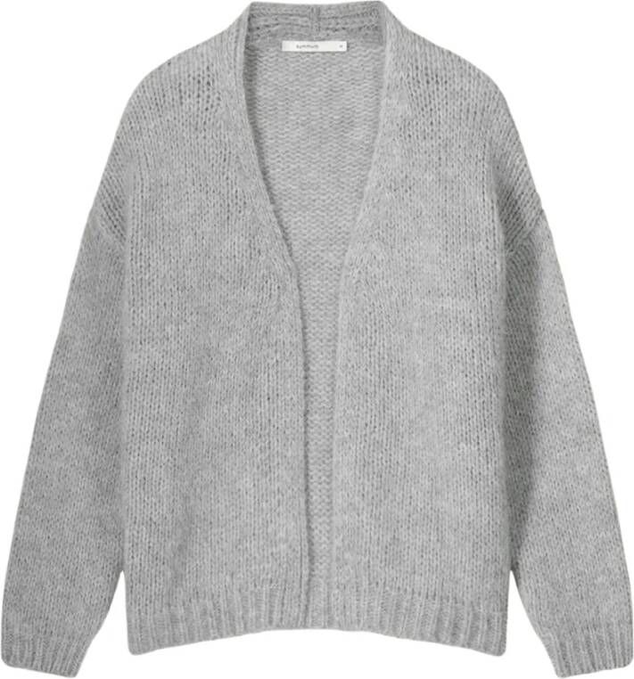 Summum Woman Summum Gebreid Vest Grijs 7s5515-7955 818 Grijs Dames