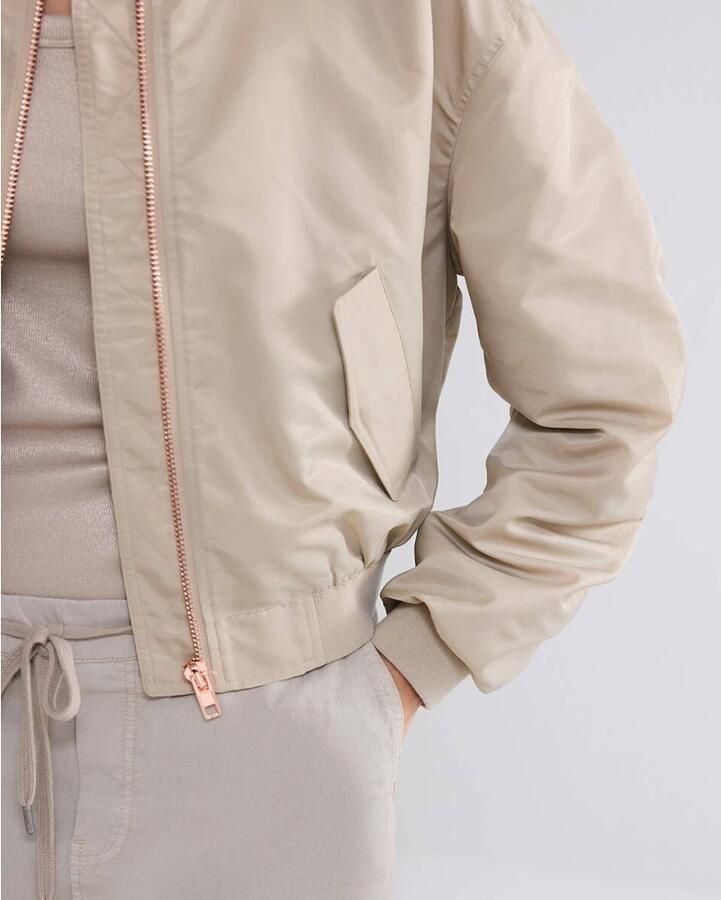 Summum Woman Beige Bomberjack voor vrouwen Beige Dames - Foto 2