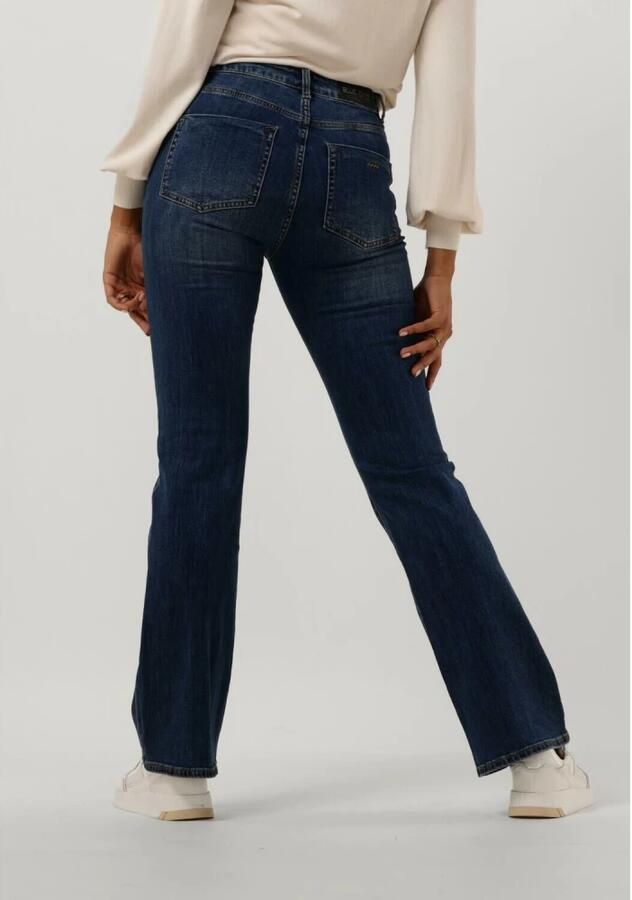 Summum Woman Flared Lichtgewicht Katoenen Jeans Blue Dames - Foto 6