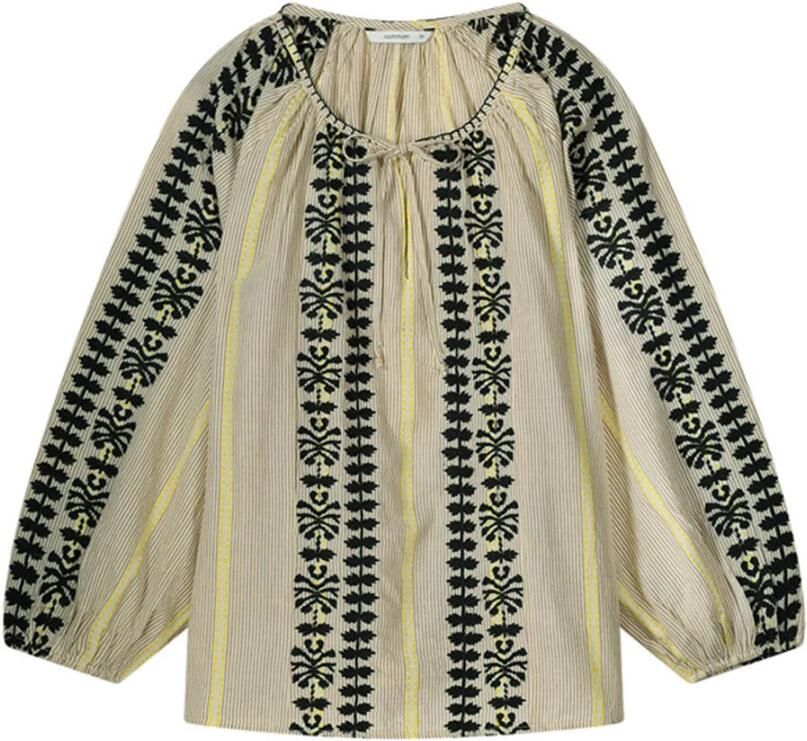 Summum Woman Gestreepte Longsleeve Top Multicolor Dames - Foto 4