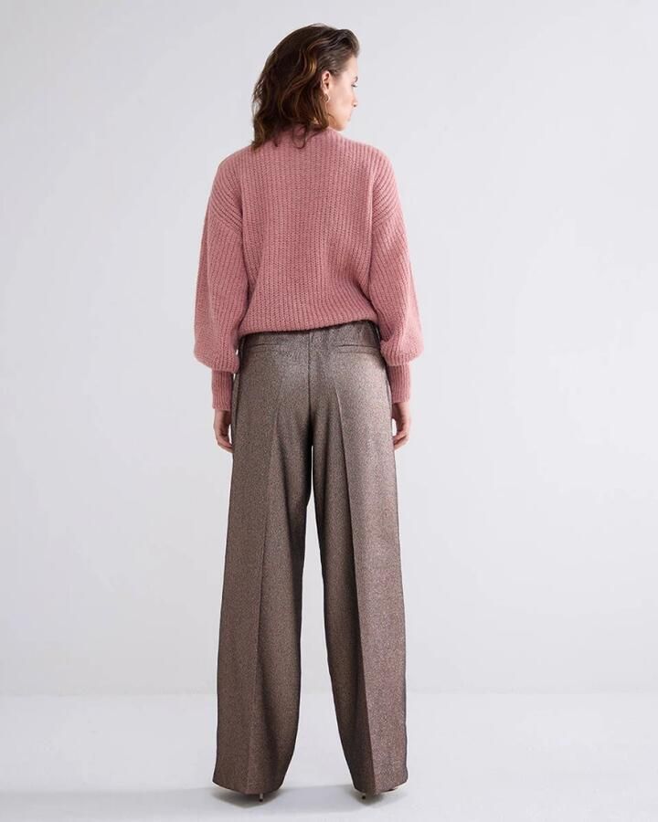 Summum Woman Glitter Broek 4s2732-12126 Brown Dames - Foto 4