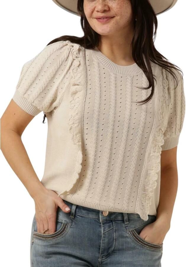 Summum Woman Korte mouw trui viscose polyamide breiwerk White Dames - Foto 2