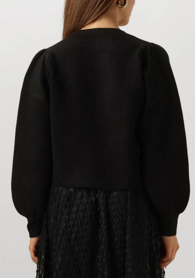 Summum Woman Luipaard Jacquard Gebreide Vest Black Dames - Foto 3