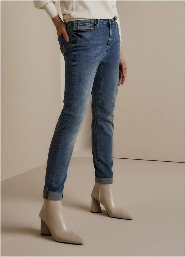 Summum Woman Skinny Pure Stretch Denim Jeans Blauw Dames - Foto 5