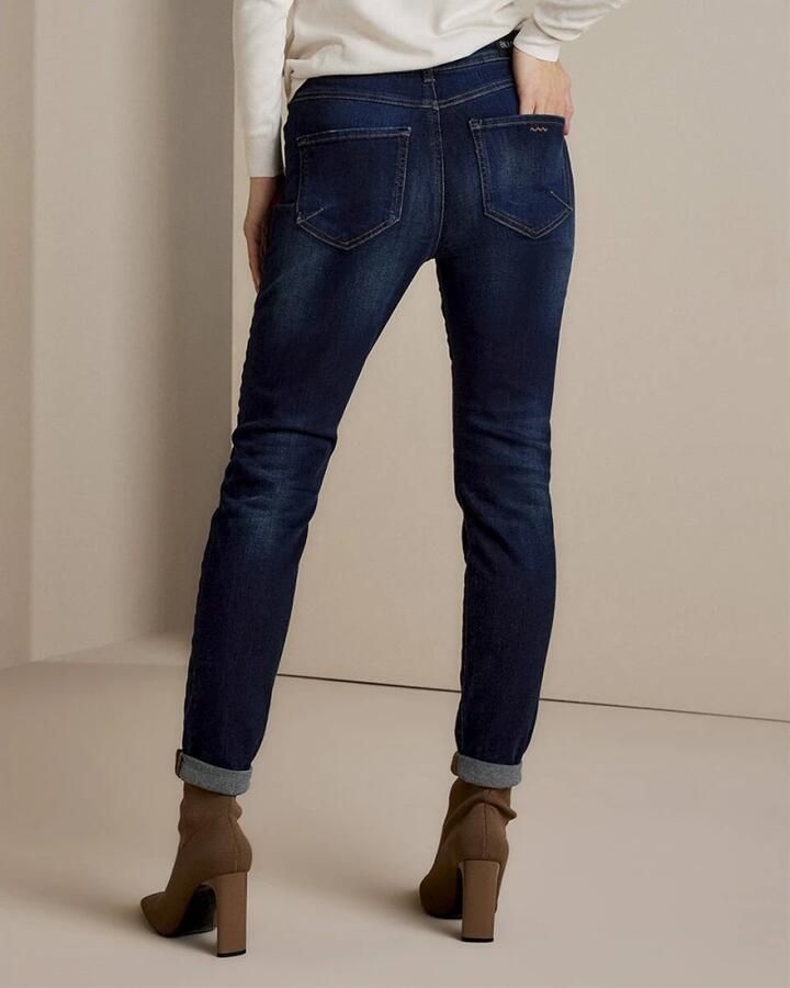 Summum tapered fit jeans Venus-5125 dark blue denim - Foto 5