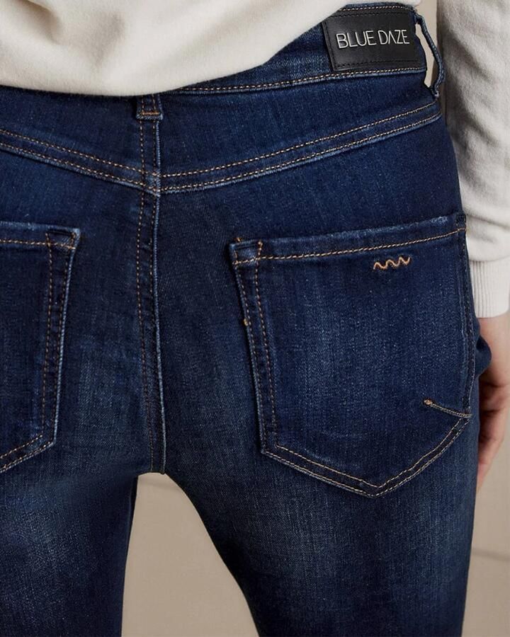 Summum tapered fit jeans Venus-5125 dark blue denim - Foto 7