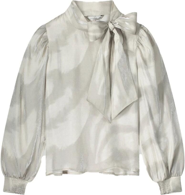 Summum Woman Veren Lange Mouw Top Beige Dames - Foto 3