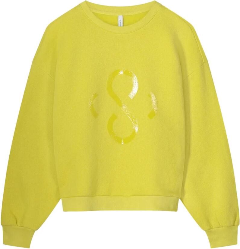 Summum Woman Vintage Sweatshirt 3s5067-30413 Yellow Dames