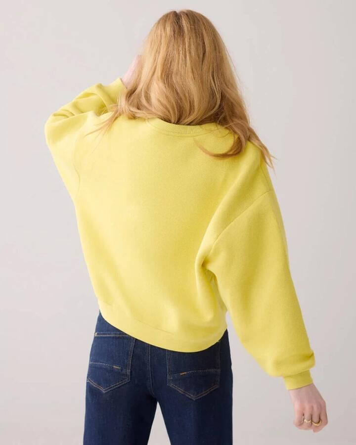 Summum Woman Vintage Sweatshirt 3s5067-30413 Yellow Dames - Foto 4