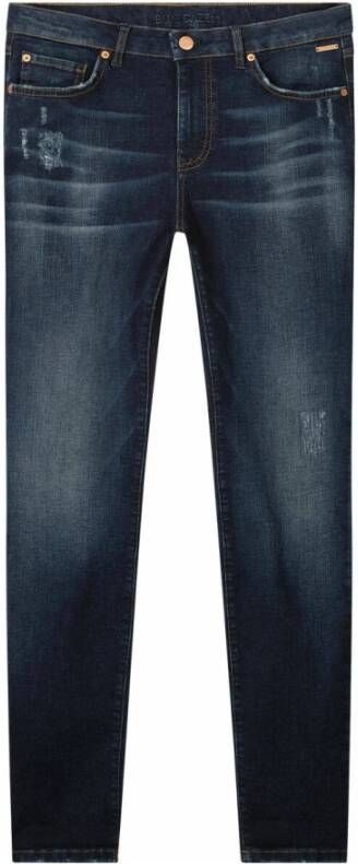 Summum Woman Tapered Jeans Blauw Dames