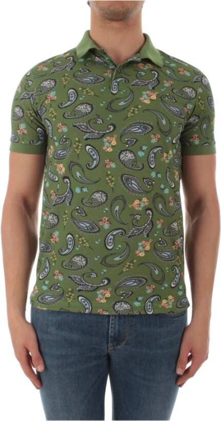 Sun68 A32128 Polo shirt Groen Heren