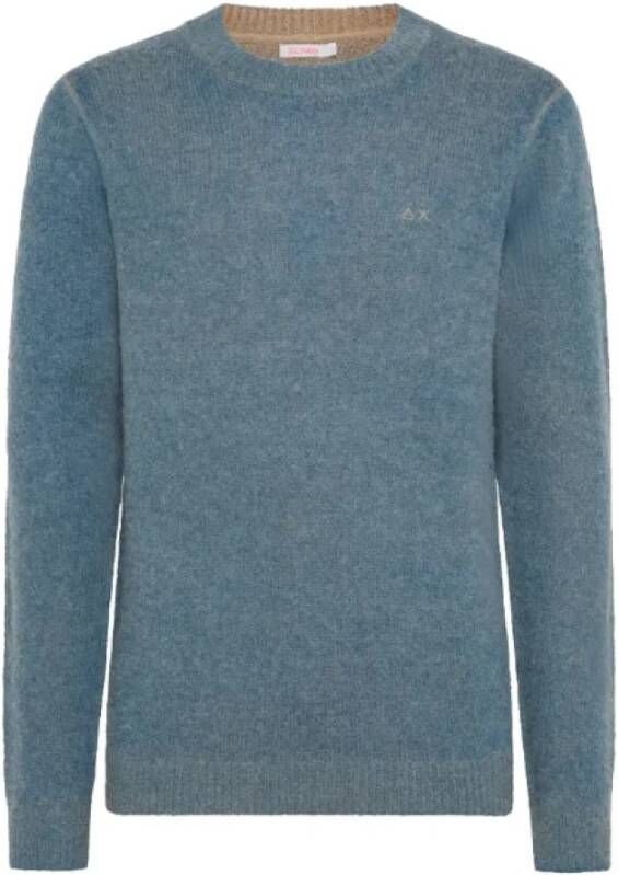 Sun68 Stijlvolle Sweaters voor Heren Blue Heren
