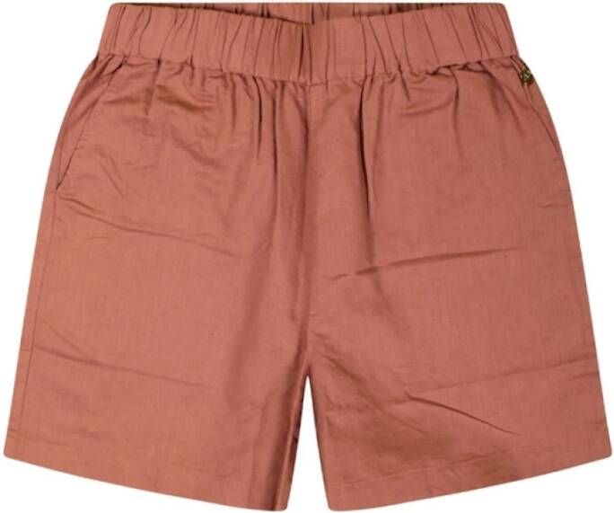 Sun68 Casual korte broek Bruin Dames