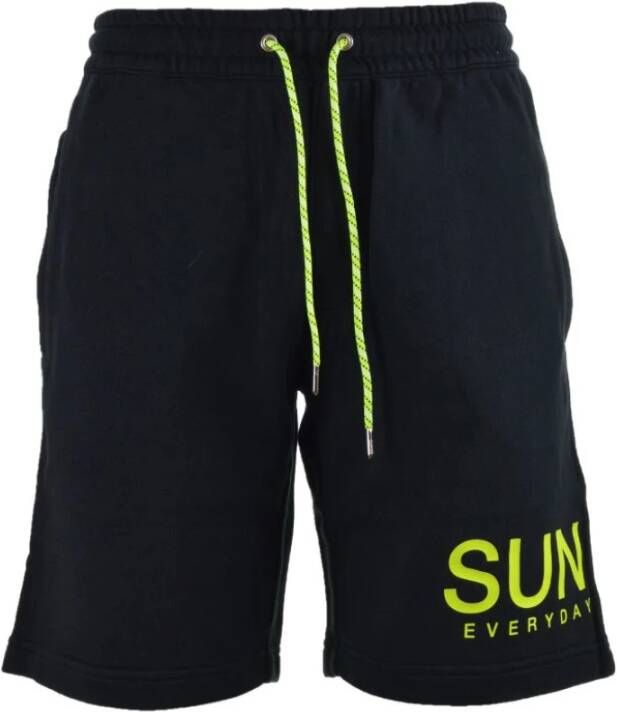 Sun68 Casual korte broek Zwart Heren