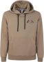 Sun68 Bedrukte Beige Heren Hoodie Beige Heren - Thumbnail 3