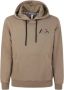 Sun68 Bedrukte Beige Heren Hoodie Beige Heren - Thumbnail 3