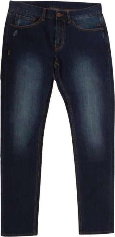 Sun68 Blauwe Denim Jeans voor Heren Blue Heren