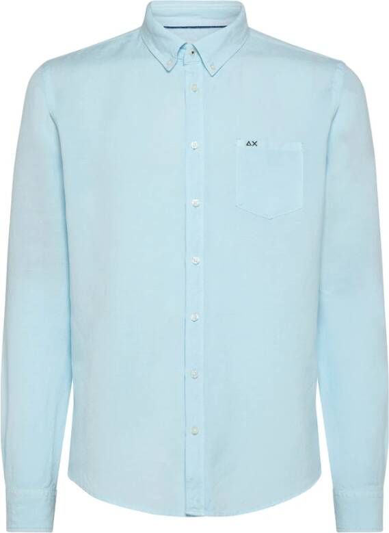 Sun68 Formal Shirts Blauw Heren