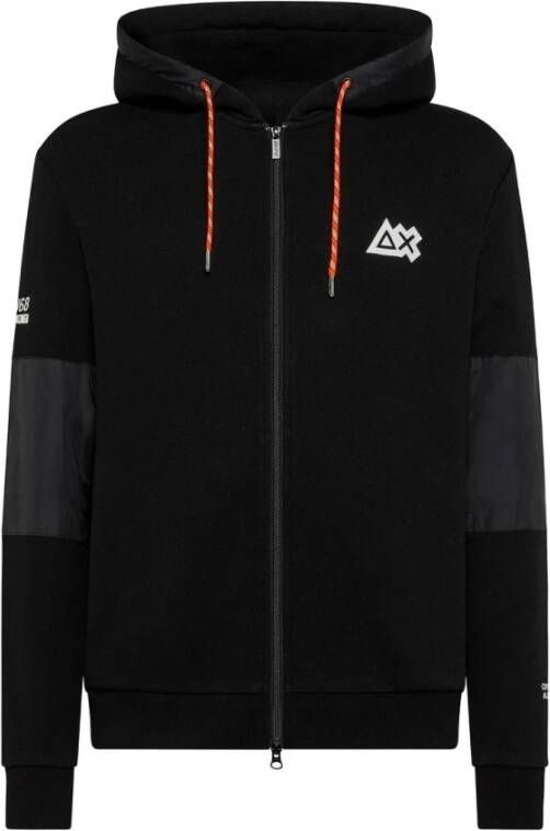 Sun68 Hoodie Zwart Heren