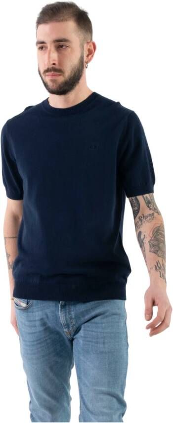 Sun68 K32122 T-shirt met korte mouwen Blauw Heren