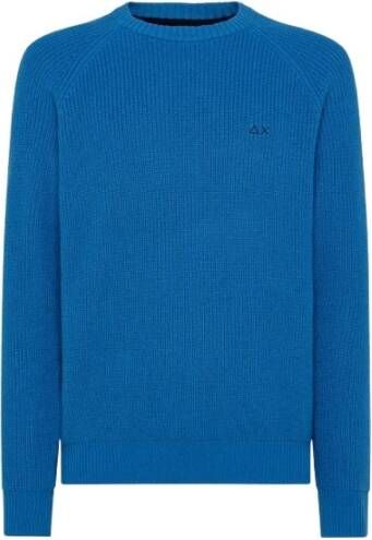 Sun68 Kasjmier gebreide kleding Blauw Heren