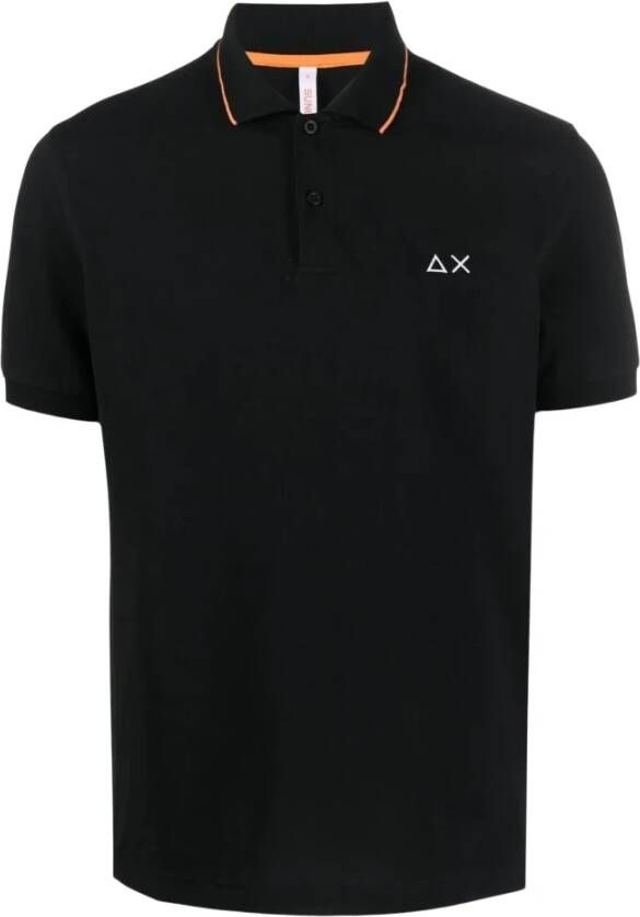 Sun68 Korte mouwen T-shirt Zwart Heren