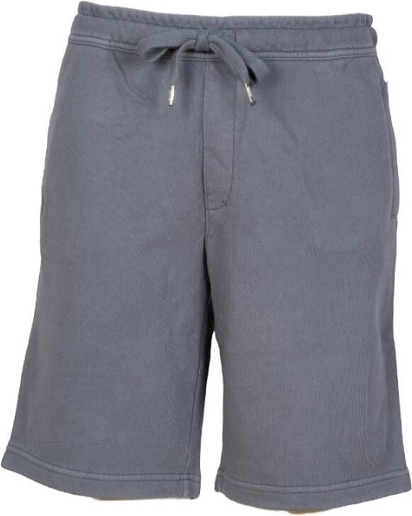 Sun68 Long Shorts Blauw Heren