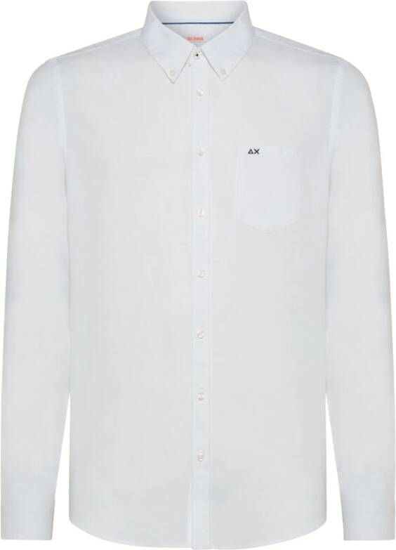 Sun68 Normaal shirt Wit Heren