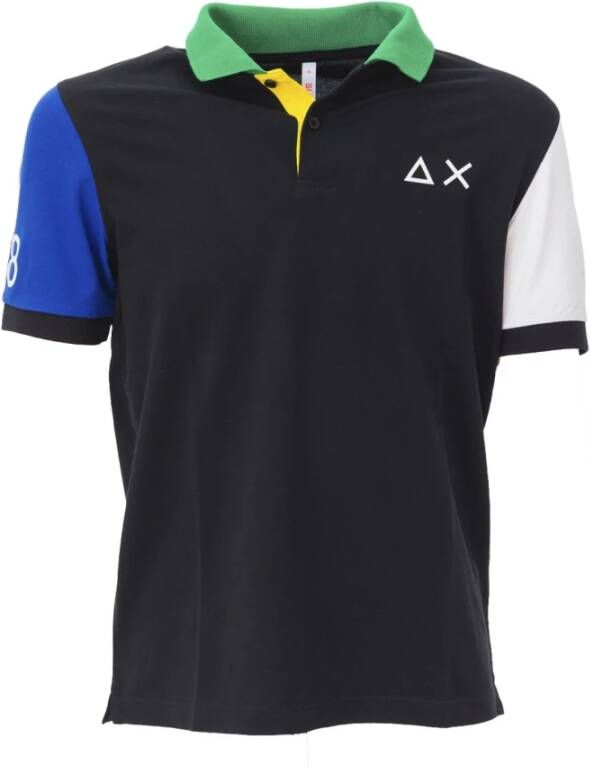 Sun68 Polo Shirt Zwart Heren