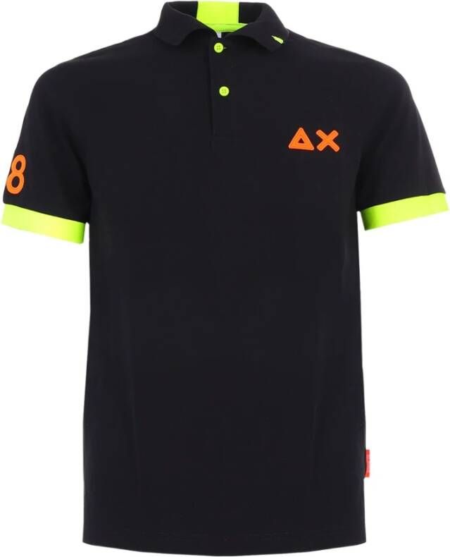 Sun68 Polo Shirts Zwart Heren